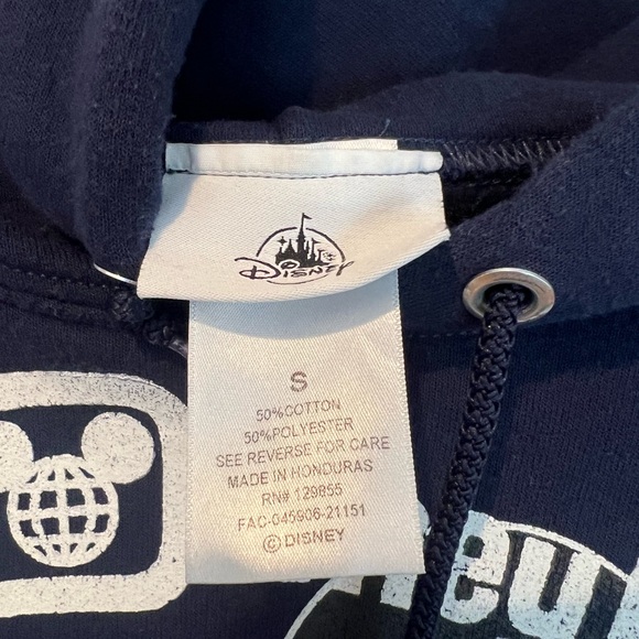 Authentic Disney, Disney Park navy Mickey hoodie size small - Picture 4 of 4